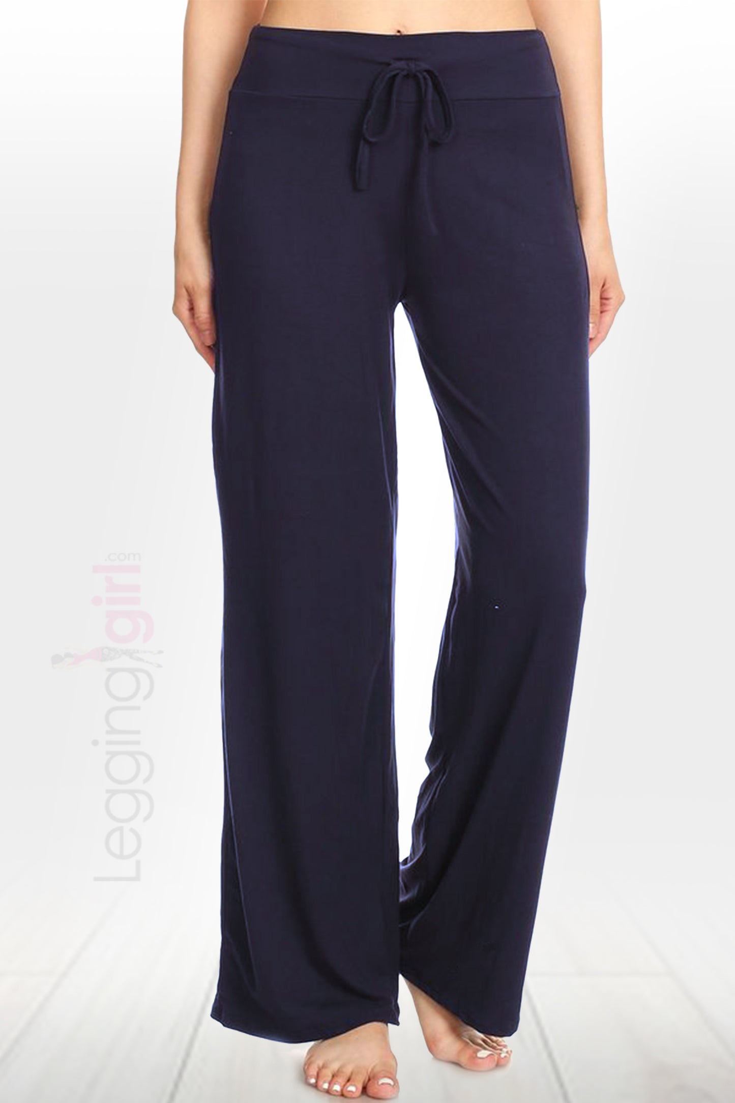 Solid Navy  - Lounge Pants (PLUS)