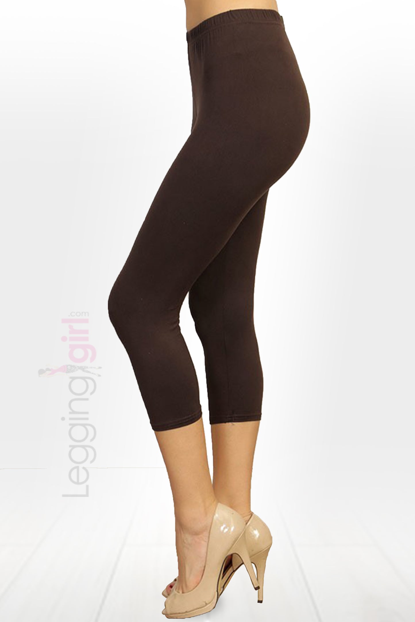 Solid Brown Capri